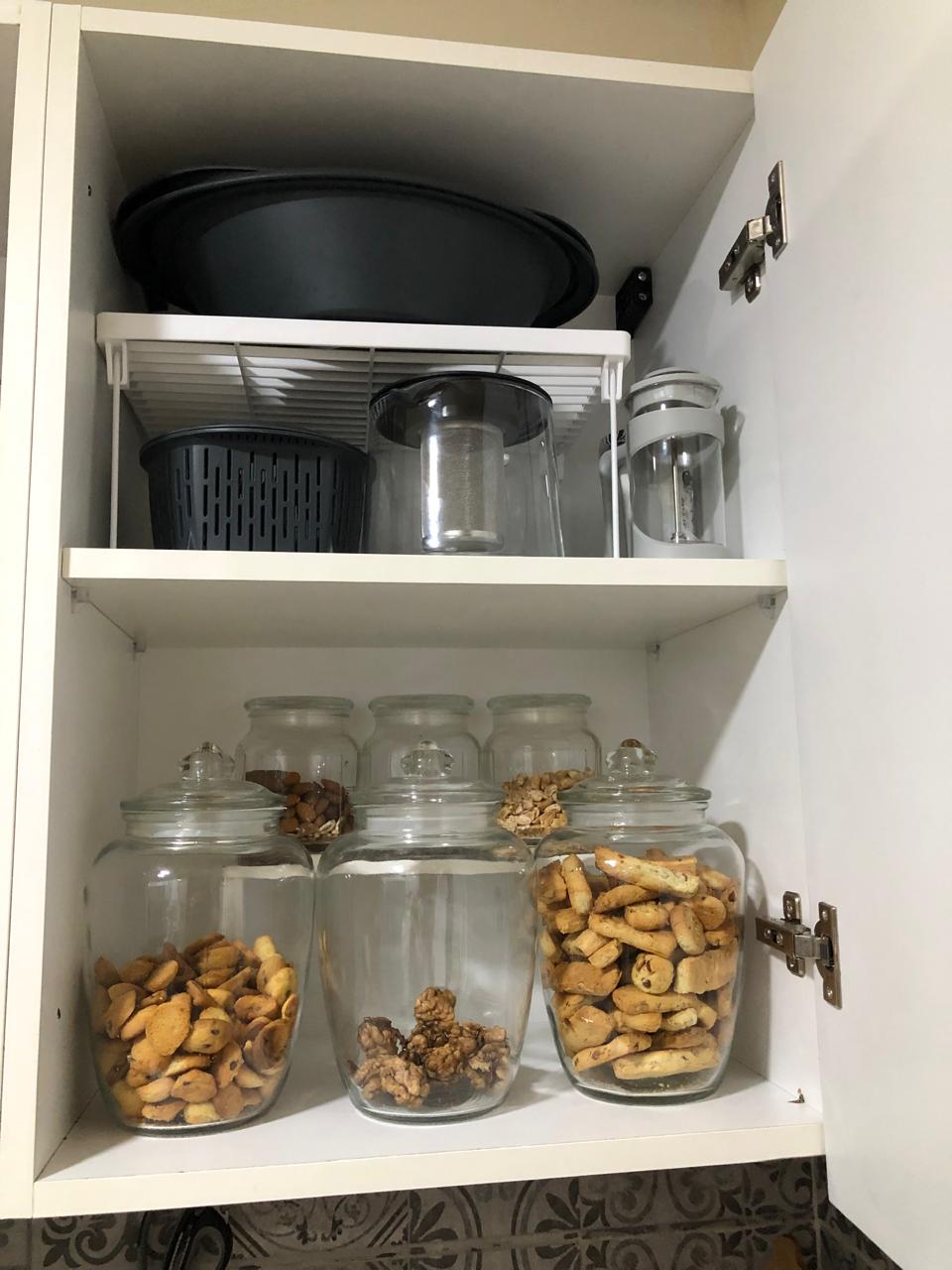 Garde-manger en bocaux assortis